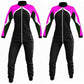 Premium Design Black and Pink Skydiving Women Suit-09