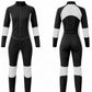 Freely Skydiving black and grey suit For women  Skyexsuits