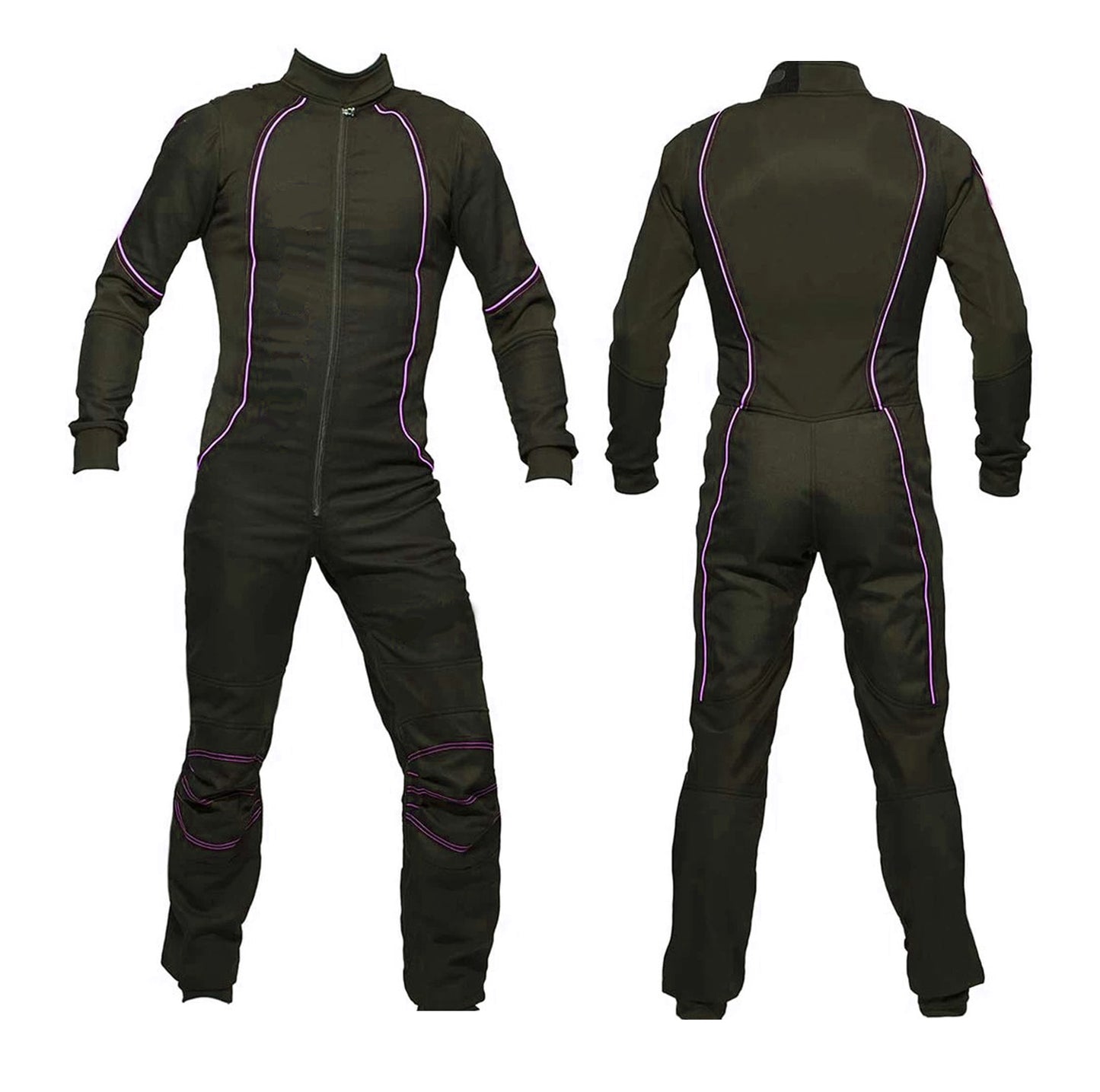 New Design Black Freefly Skydiving Suit-027