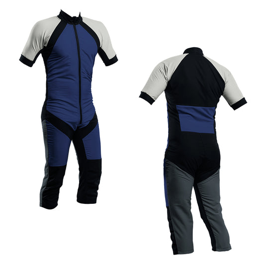 Skydiving Summer Suit Navy-Silver-Charcoal S2-04