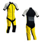 Skydiving Summer Suit Yellow-Silver-Charcoal S2-04