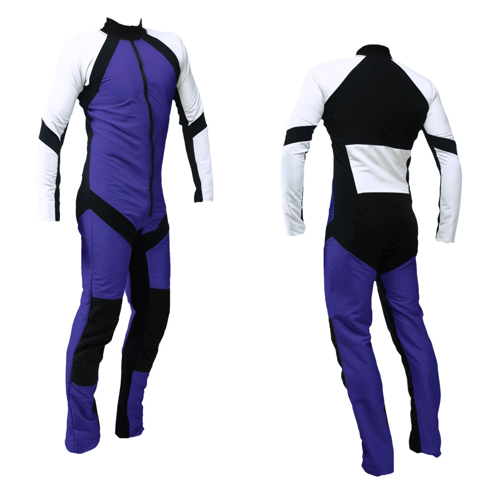 Freely Skydiving Suit | Purple-White SE-09 | Skyexsuits
