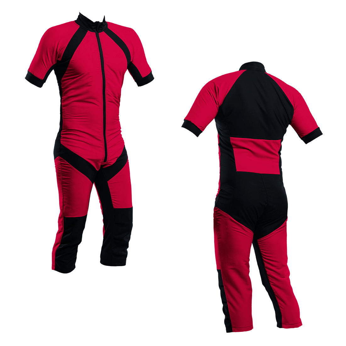 Skydiving Summer Suit Red S2-02 | Chilli Red Colour