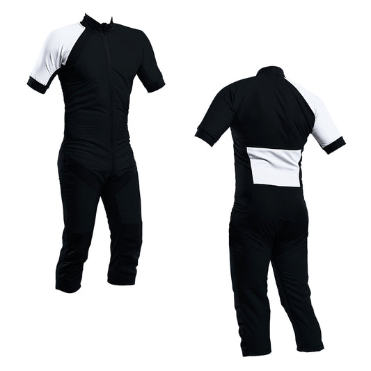 Skydiving Summer Suit Black-White S2-03