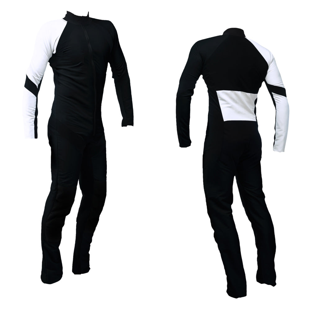 Freely Skydiving Suit | Black-White SE-09 | Skyexsuits