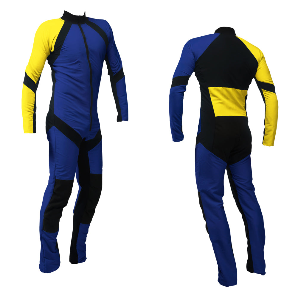 Freely Skydiving Suit | Royal-Yellow SE-09 | Skyexsuits