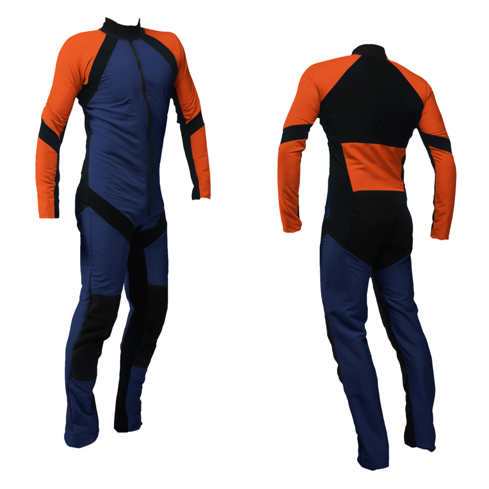 Freely Skydiving Suit | Navy-Orange SE-09 | Skyexsuits